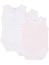Le Bebé Enfant Set Of Three Bodies In White