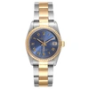 ROLEX DATEJUST MIDSIZE 31 BLUE DIAL STEEL YELLOW GOLD LADIES WATCH 68273,82F5051E-4F53-CEDC-2817-D9636A5D4355