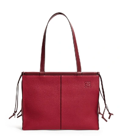 Loewe Leather Cushion Tote Bag