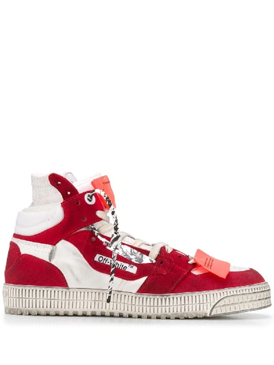 Off-white Off-court 3.0 High-top Sneakers In Red