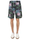 KENZO KENZO FLORAL PRINT BERMUDA SHORTS