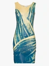 MAISIE WILEN AFTER HOURS GRAPHIC PRINT MINI DRESS,PF20YS406PF2015195044