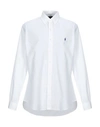 Polo Ralph Lauren Solid Color Shirt In White
