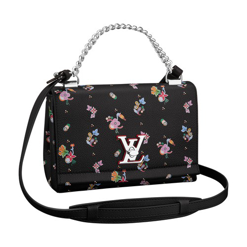 Louis Vuitton Lockme Ii Bb In Blossom Black | ModeSens