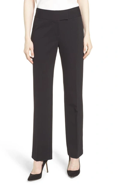 CECE CECE PONTE KNIT SLIM BOOT LEG PANTS,7099319