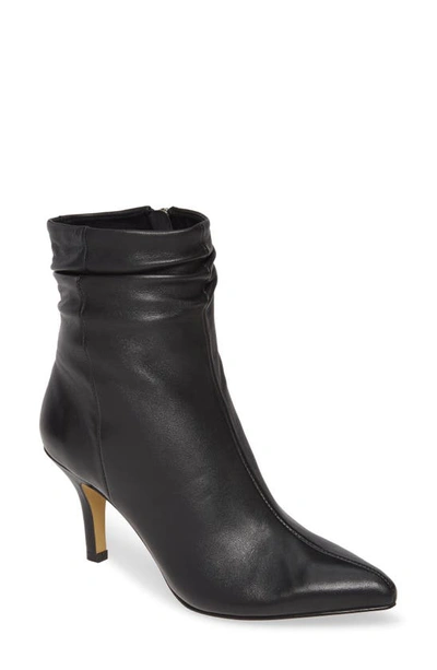Bella Vita Danielle Bootie In Black Leather