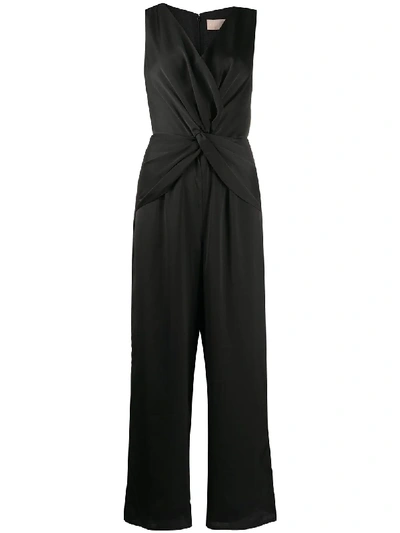 Keepsake The Label Gathered Front Jumpsuit In Black