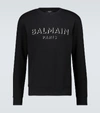 BALMAIN LOGO棉质运动衫,P00481232