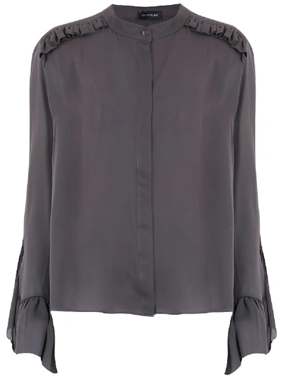 Olympiah Bab Spinello Silk Skirt In Black