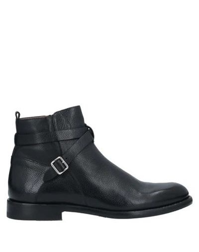 Henderson Baracco Ankle Boots In Black