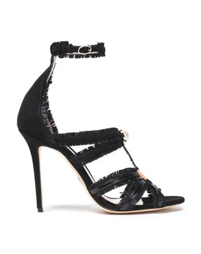 Paula Cademartori Sandals In Black