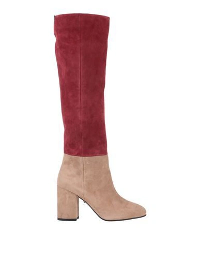 Greymer Boots In Maroon