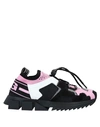 Dolce & Gabbana Sorrento Stretch-knit, Leather And Suede Sneakers In Pink