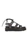 Dr. Martens Sandals In Steel Grey