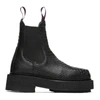 EYTYS BLACK CROC ORTEGA CHELSEA BOOTS