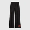 GUCCI WOOL MOHAIR PANT WITH GUCCI ETEROTOPIA