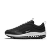 Nike Air Max 97 Leather Sneakers In Black