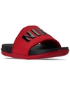 Nike Men's Offcourt Slide Sandals From Finish Line In Black, University Red