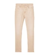 BURBERRY LOGO-PATCH SKINNY JEANS,15512150