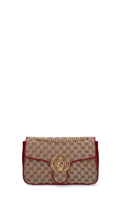 Gucci Gg Marmont Medium Shoulder Bag In Multi