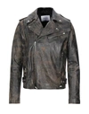 AGLINI Biker jacket