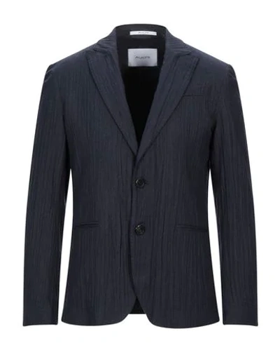 Aglini Suit Jackets In Dark Blue