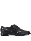 CASADEI STUDDED OXFORD SHOES