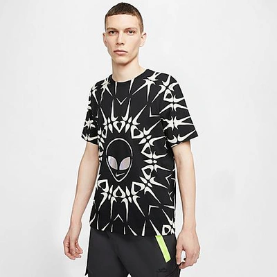 Nike Holographic Logo Festival T-shirt In Black