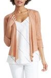 NIC + ZOE 4-WAY CONVERTIBLE THREE QUARTER SLEEVE CARDIGAN,H181107A