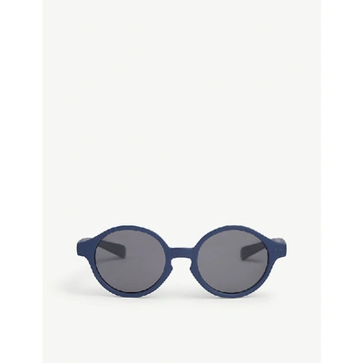 Izipizi Boys Navy Kids Sun #u Acetate And Plastic Round-frame Junior Sunglasses 12-36 Months 12-36m