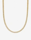 MISSOMA SERPENTE 18CT YELLOW GOLD-PLATED VERMEIL STERLING SILVER NECKLACE,R03632760