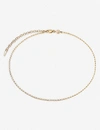 MISSOMA MISSOMA WOMENS GOLD BOX LINK 18CT YELLOW GOLD-PLATED VERMEIL STERLING-SILVER CHOKER NECKLACE,R03632764