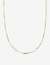 MISSOMA ISA TWISTED-CHAIN 18CT GOLD-PLATED VERMEIL SILVER NECKLACE,R03632769