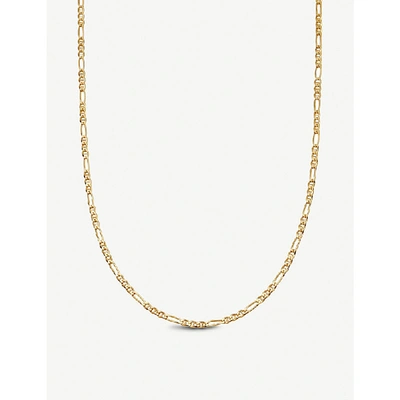 Missoma Filia Curb Chain Necklace 18ct Gold Plated Vermeil