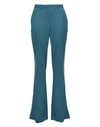 Theory Flared Mid-rise Trousers In Pastel Blue