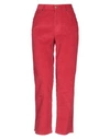 MARC JACOBS MARC JACOBS WOMAN PANTS RED SIZE 29 COTTON, POLYESTER,13482821RB 6