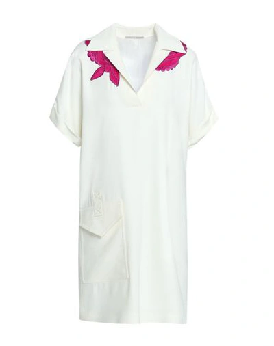Marco De Vincenzo Short Dress In White