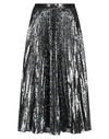 Marco De Vincenzo Midi Skirts In Black