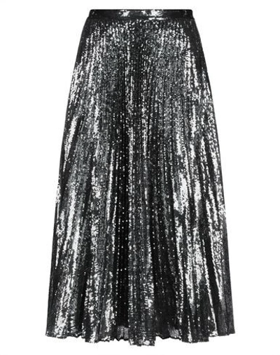 Marco De Vincenzo Midi Skirts In Black