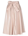 Msgm Midi Skirts In Light Pink