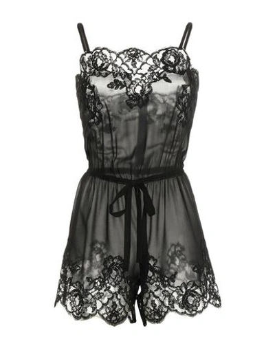 Dolce & Gabbana Sleepwear In Black