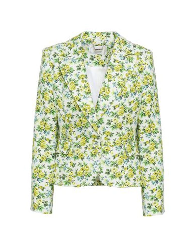 Zimmermann Golden Fitted Blazer In Ivory