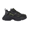 Balenciaga Black Logo Triple S Sneakers In 1070