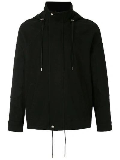 Egrey Hooded Jacket In Black