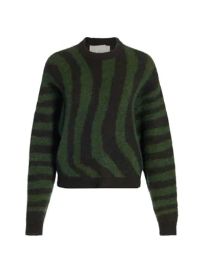 Remain Birger Christensen Cami Wave Stripe Sweater In Deep Depths Combo