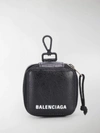 BALENCIAGA WEEKEND LOGO POUCH,14849833