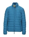 Parajumpers Down Jacket In Azure