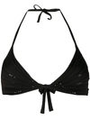 LA PERLA CONCHIGLIA SEQUIN BIKINI TOP