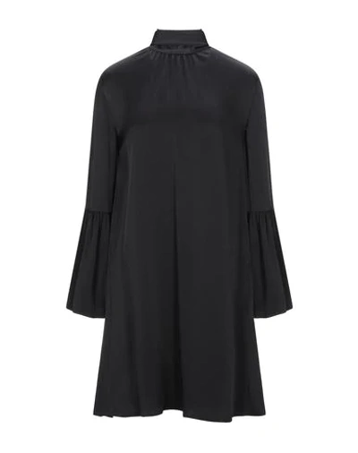 Fendi Short Dress In Black