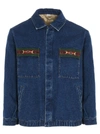 GUCCI GUCCI WASHED DENIM JACKET